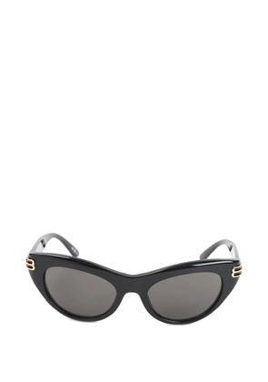 Balenciaga BB logo cat-eye sunglasses - Black