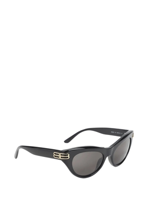 Balenciaga BB logo cat-eye sunglasses - Black