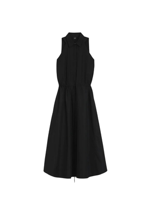 BOSS halterneck drawstring-waist dress - Black