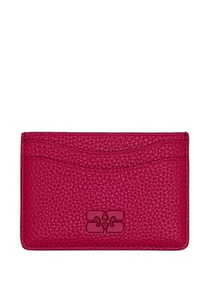 GANNI Bou wallet - Red