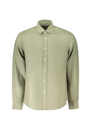 North Sails long-sleeved linen shirt - Green