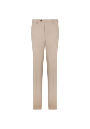 slowear pressed-crease trousers - Neutrals