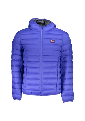 Norwegian Rain hooded quilted jacket - Blue