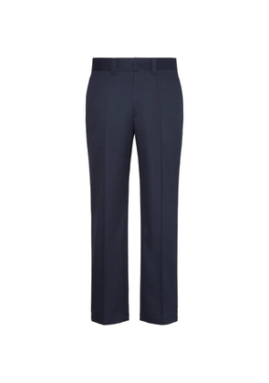 Calvin Klein 90's pressed-crease tailored trousers - Blue