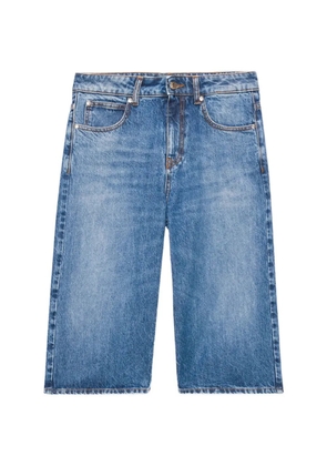 MSGM pocket denim short - Blue