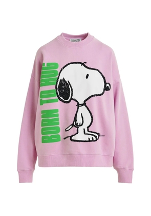 Essentiel Antwerp Peanuts™ Snoopy sequin-embellished sweatshirt - Pink