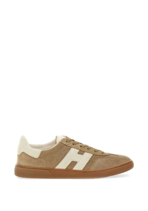 Hogan lace-up suede sneakers - Neutrals