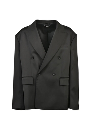 BREATH oversized-fit double-breasted suit jacket - Black
