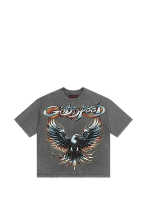 GODSPEED Eagle Eye graphic-print T-shirt - Grey