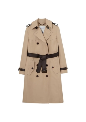 Burberry double-breasted belted trench coat - Neutrals
