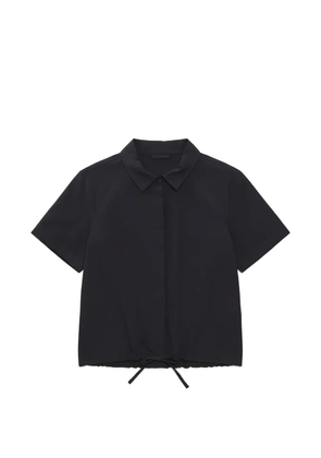 Bergfabel Alma drawstring-hem shirt - Black