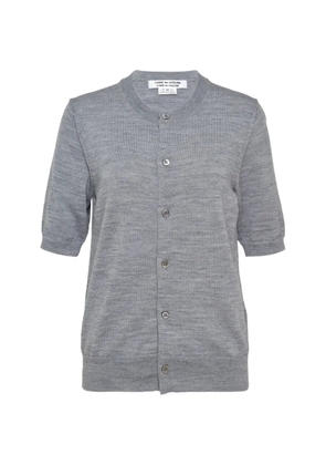 Comme Des Garçons Comme Des Garçons short-sleeve cardigan - Grey