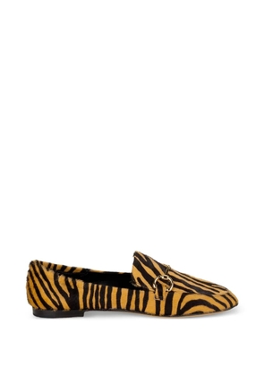 Pomme D´Or zebra-pattern loafers - Neutrals