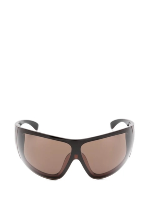 Saint Laurent Eyewear shield sunglasses - Brown