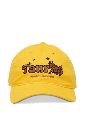 Marc Jacobs The Zodiac embroidered baseball cap - Yellow