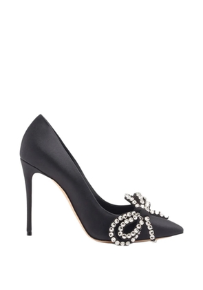 Casadei Judith Julia crystal-embellished pumps - Black