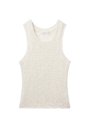 A.L.C. Nelly open-knit top - White