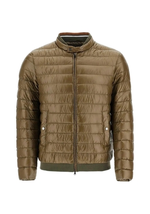 Herno quilted zip-up jacket - Green