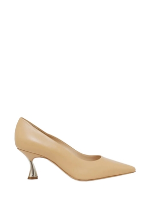Casadei pointed-toe spool-heel pumps - Neutrals