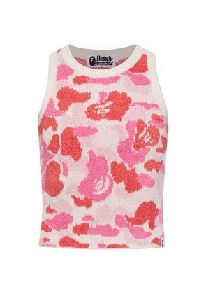 A BATHING APE® camouflage-pattern tank top - Neutrals