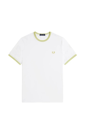 Fred Perry tipped T-shirt - White