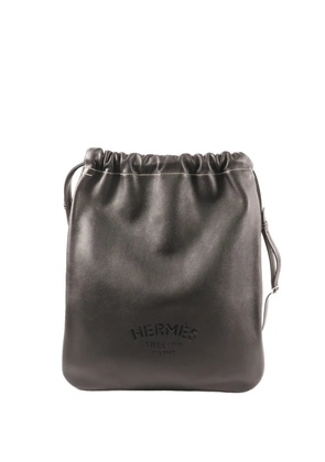 Hermès Pre-Owned Bridado leather backpack - Black