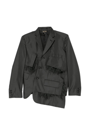 Comme Des Garçons asymmetric blazer - Black