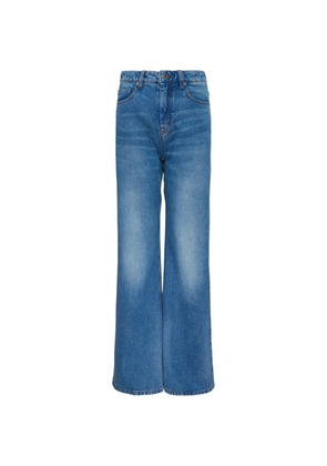AMI Paris logo-patch jeans - Blue