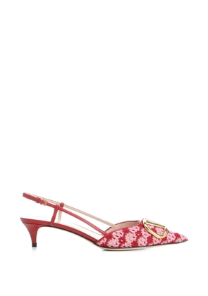 Valentino Garavani VLogo slingback sandals - Red