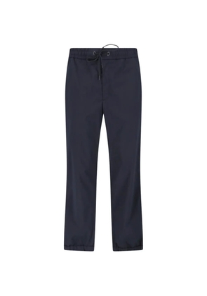 Moncler logo-patch track pants - Blue