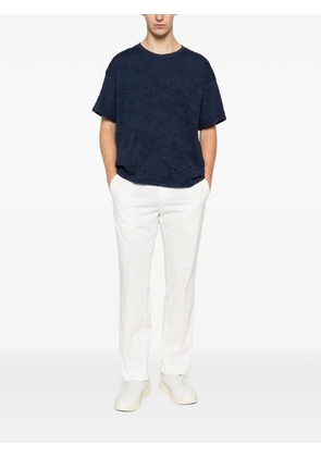 DONDUP Gaubert pressed-crease tailored trousers - White