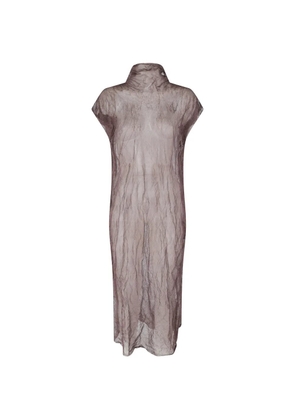 Antonelli Echinacea midi dress - Brown