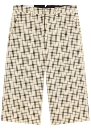 AMI Paris wide-leg bermuda shorts - Neutrals