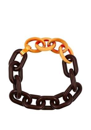 Marni two-tone cable-link chain necklace - Gold