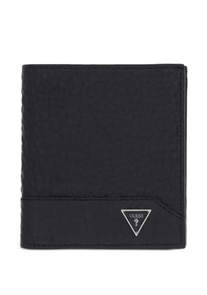 GUESS USA pebbled leather wallet - Black