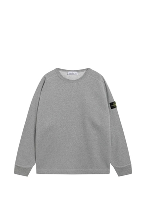 Stone Island melange crew-neck sweatshirt - Grey
