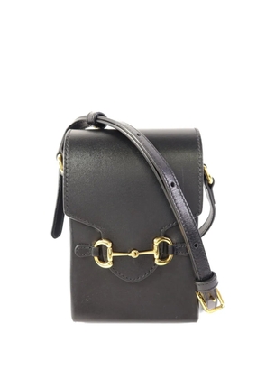 Gucci Pre-Owned mini Horsebit 1955 cross body bag - Black