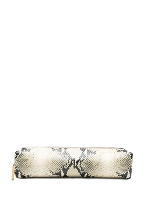 KHAITE Kye Pencil Case clutch bag - Neutrals