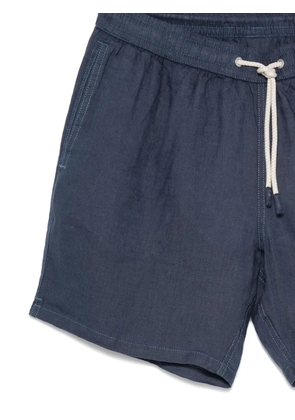 MC2 Saint Barth linen swim shorts - Blue