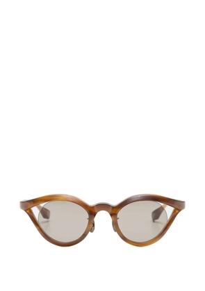 Undercover x Factory900 cat-eye frame sunglasses - Neutrals