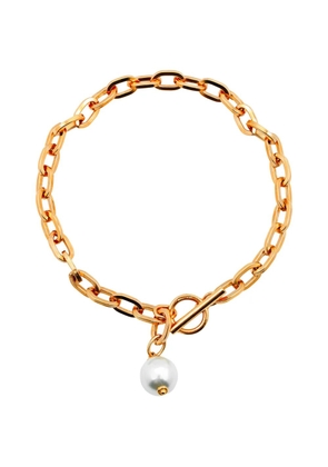 Ben Amun pearl-pendant chain necklace - Gold