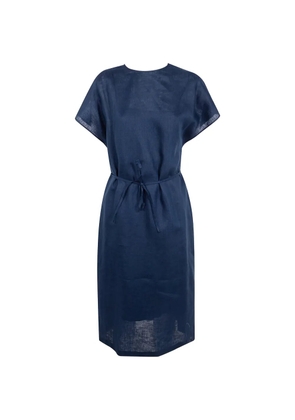 Liviana Conti Asimina belted dress - Blue