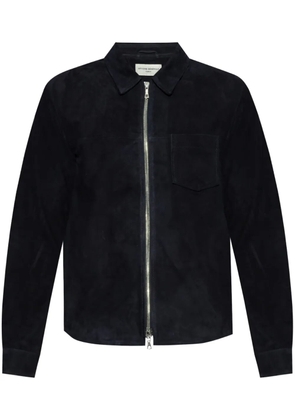 Officine Generale suede jacket - Blue