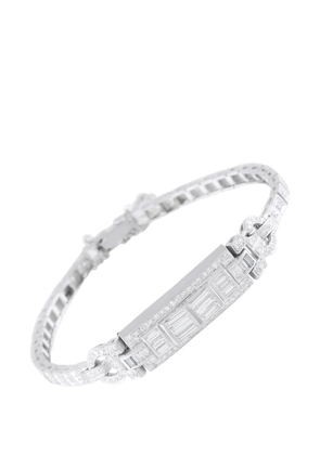 LB Exclusive Art Deco diamond 2.40ct platinum bracelet - Silver