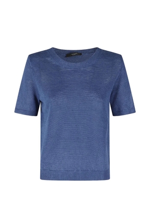 Weekend Max Mara crew-neck T-shirt - Blue