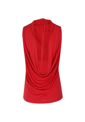 Semicouture sleeveless top - Red
