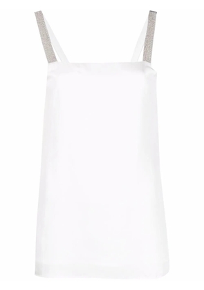Fabiana Filippi square-neck vest top - White