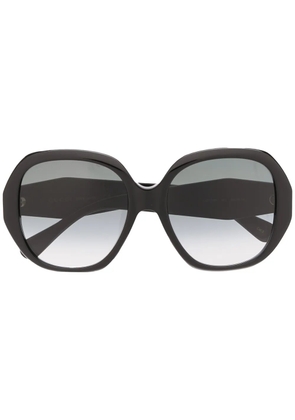 Gucci Eyewear oversized frame sunglasses - Black