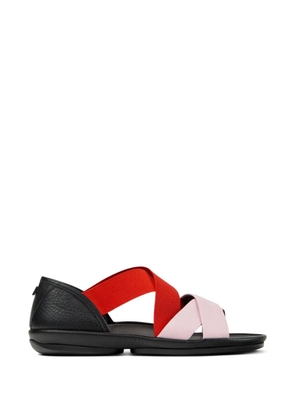 Camper Twins leather sandals - Black