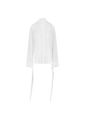 The Frankie Shop Verlin tie-cuff shirt - White